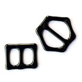 Scarf holder + Shirt Buckle | Dark Purple transparent