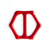 Scarf holder + Shirt Buckle | Cherry Red