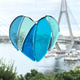 Suncatcher | Aquamarine Love Heart
