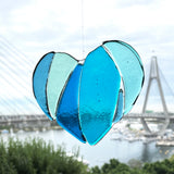 Suncatcher | Aquamarine Love Heart