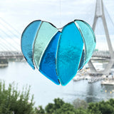 Suncatcher | Aquamarine Love Heart