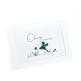 Glass Pebble Card | Change is beautiful