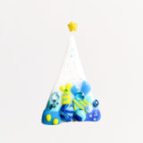 Christmas Ornament | White Christmas Tree with presents