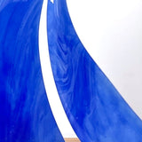 Harbour cruising | Blue Sailboat - Large