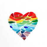 Suncatcher | Rainbow Love Heart