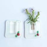 Tiny magnetic vase | Red Rose