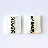 Tiny magnetic vase | Cheetah stripes