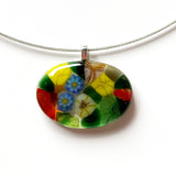 Millefiori | Flower Pendants + earrings