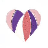 Suncatcher | Pink-Purple Love Heart