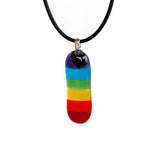 Pride | Free to be | Rainbow pendant