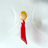 Christmas Wall / Window Decoration | Angel (various colours, large)
