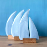 Harbour cruising | Ice blue Sailboat - Small