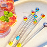 Swizzle sticks | Kaleidoscope (Set of 4 or 6)