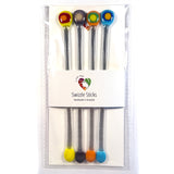 Swizzle sticks | Kaleidoscope (Set of 4 or 6)
