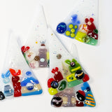 Christmas Ornament | White Christmas Tree with presents