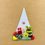 Christmas Ornament | White Christmas Tree with presents