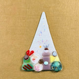 Christmas Ornament | White Christmas Tree with presents