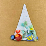 Christmas Ornament | White Christmas Tree with presents