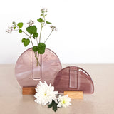 Bud vase | Whispy pink / pale purple