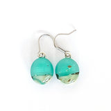 Ocean Essence | Emerald sea drop earrings