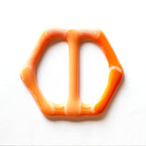 Shirt buckle + Scarf holder | Orange