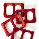 Scarf holder + Shirt Buckle | Red