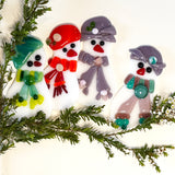 Christmas Ornament | Snowpeople