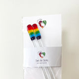Swizzle sticks | Rainbow (Set of 2, 4 or 6)