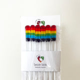 Swizzle sticks | Rainbow (Set of 2, 4 or 6)