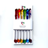 Swizzle sticks | Rainbow (Set of 4 or 6)