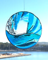 Circle Suncatcher | Ocean Wave
