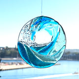 Circle Suncatcher | Ocean Wave