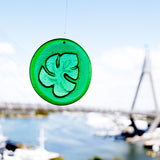 Kiln-carved Suncatcher | Monstera