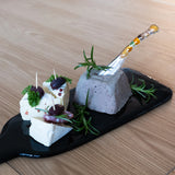 Foodie Gift Set | Wine bottle cheese board, paté knife + gift wrap