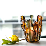 Candle Holder | Earth Tones