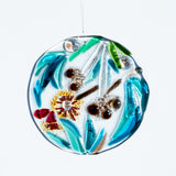 Circle Suncatcher | Gum nuts + blossoms - Small
