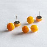 Happy Colours | Orange Stud earrings