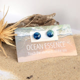Ocean Essence | Coastal Lagoon stud earrings