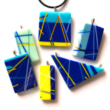 Serious Stripes | Statement Pendants