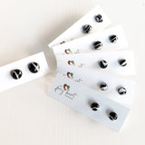 Black & White | Stud earrings