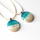 Each piece is one-of-kind and unique due to the handmade process