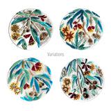 due to the handmade process, each suncatcher will look a little different in composition