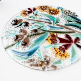 suncatcher casts beautiful colourful shadows