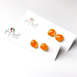 Happy Colours | Orange Stud earrings