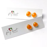 Happy Colours | Orange Stud earrings