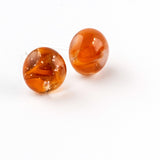 Fun | Mixed ocre - Stud earrings