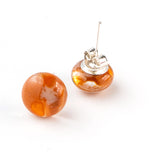 Fun | Mixed ocre - Stud earrings