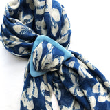 Scarf holder + Shirt Buckle | Powder Blue