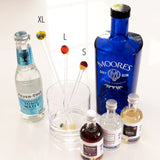 Swizzle sticks | Black Red and White