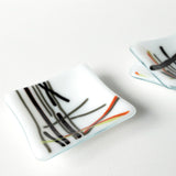 Trinket dish | Stripes on white - Set of 2